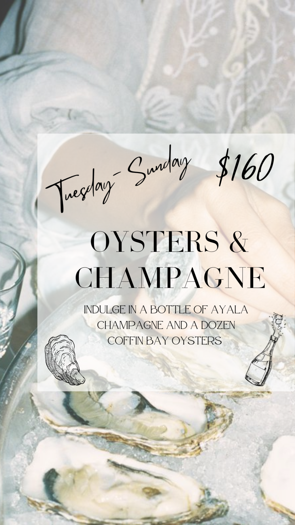 Oysters & Champagne